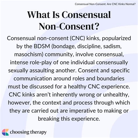 What Is Consensual Non